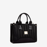 Cavalinho Grace Black Canvas Handbag SKU 18250479.01 #color_Black