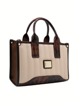 Cavalinho Grace Handbag SKU 18250479.34 #color_Saddlebrown / beige