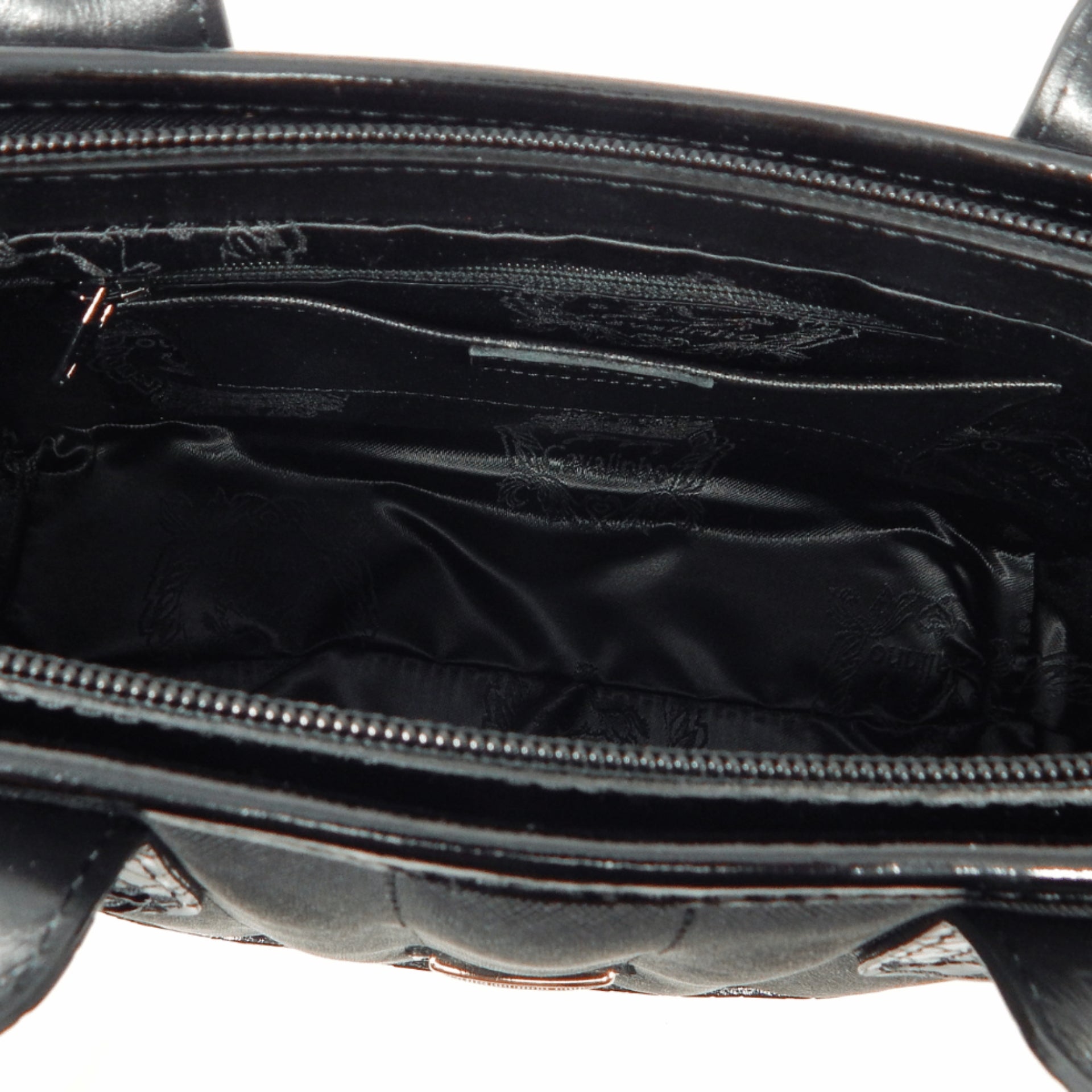 Cavalinho Grace Black Canvas Handbag SKU 18250507.01 #color_Black