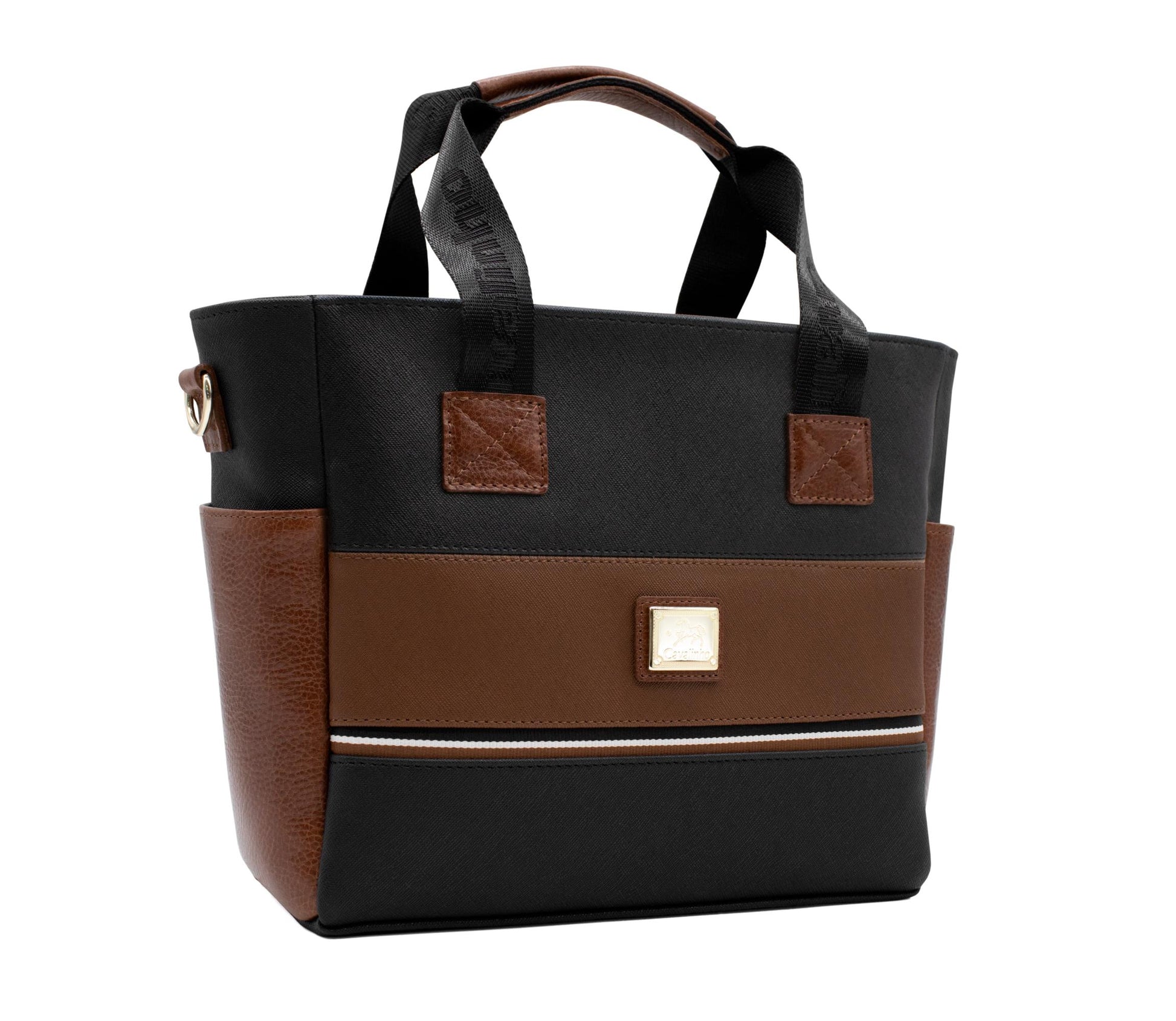 Cavalinho Unique Handbag - Black & Honey - 18260408.32_2