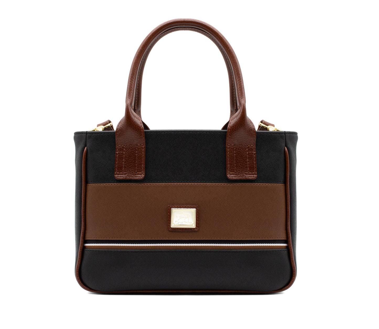 Cavalinho Unique Handbag - Black & Honey - 18260507.32_1