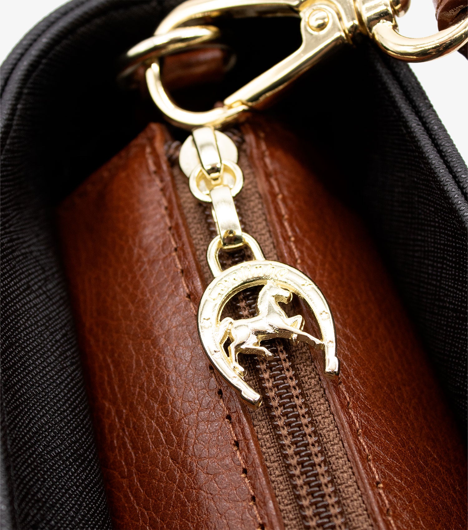 Cavalinho Unique Handbag - Black & Honey - 18260507.32_P05