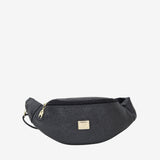 Cavalinho Muse Black Leather Sling Bag for Women SKU 18300219.00 #color_metallic black