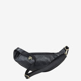 Cavalinho Muse Black Leather Sling Bag for Women SKU 18300219.00 #color_metallic black