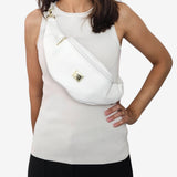 Cavalinho Muse White Leather Sling Bag for Women SKU 18300219.06 #color_white