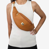 Cavalinho Muse Brown Leather Sling Bag for Women SKU 18300219.13-1 #color_mustard