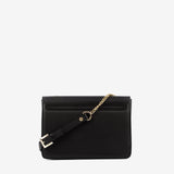 Cavalinho Muse Black Leather Shoulder Bag SKU 18300260.01 #color_black