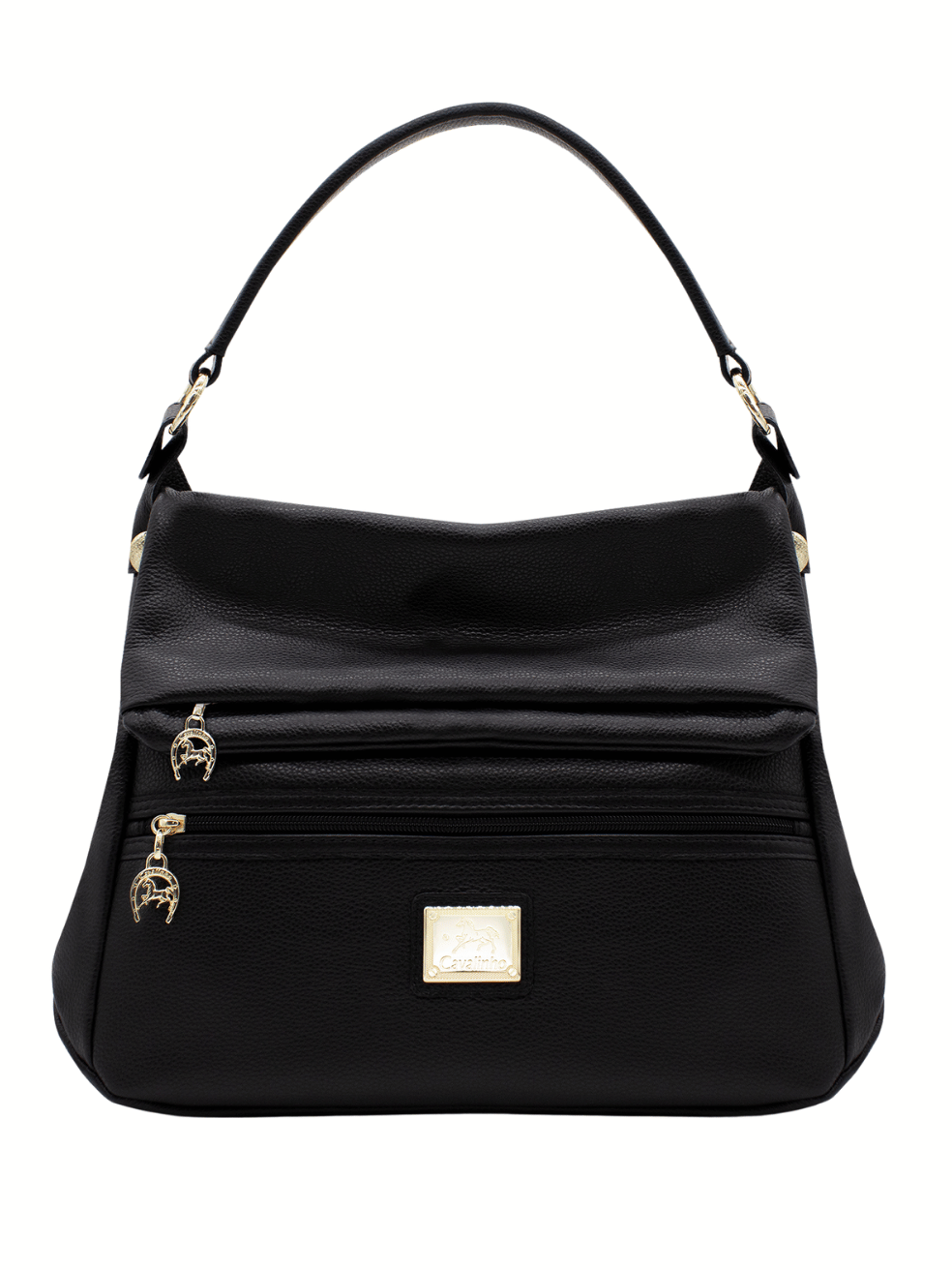 Cavalinho Muse Leather Shoulder Bag - SKU 18300369.01.99. | #color_Black