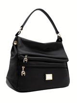 Cavalinho Muse Leather Shoulder Bag - SKU 18300369.01.99. | #color_Black