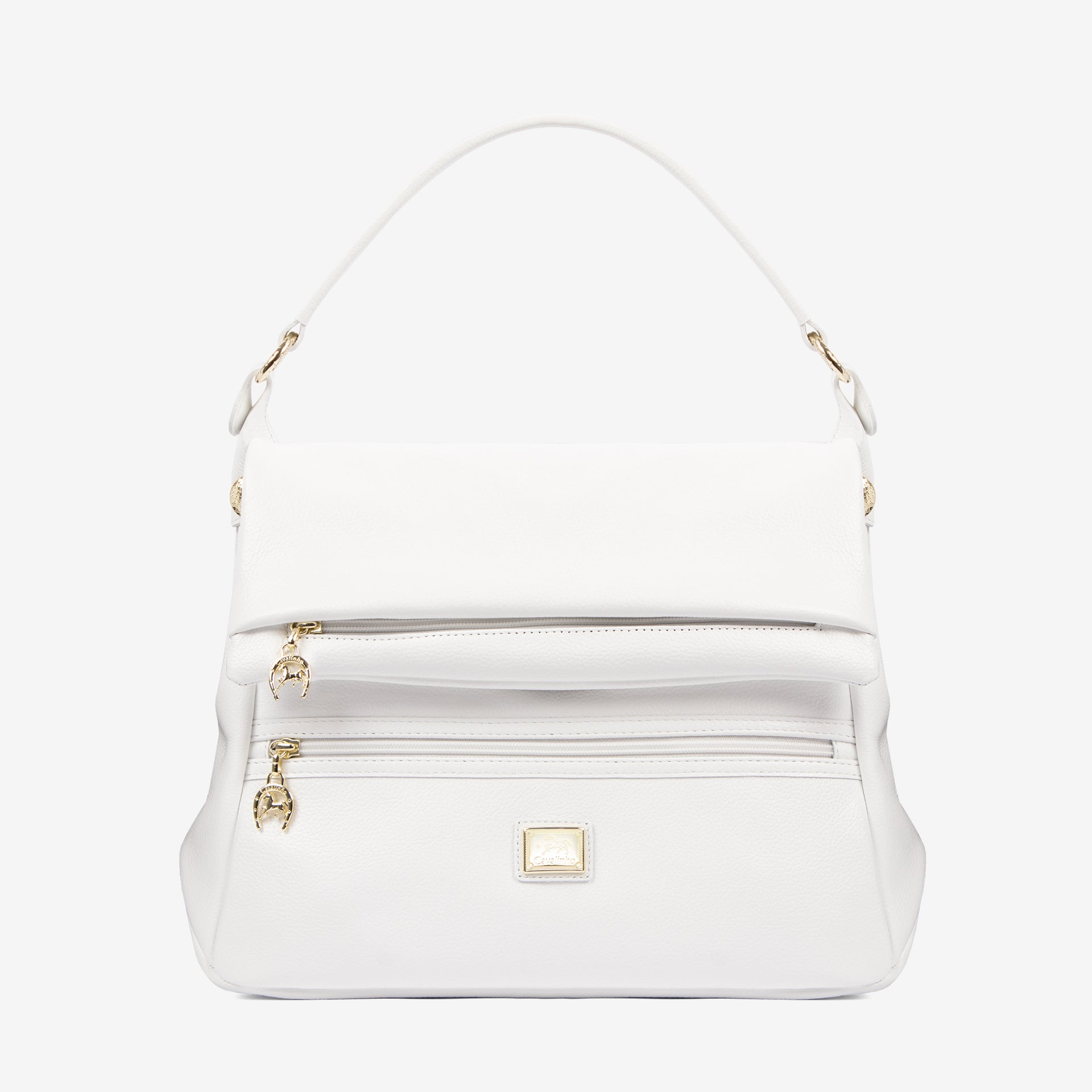 Cavalinho Muse Leather Shoulder Bag SKU 18300369.06 #color_white