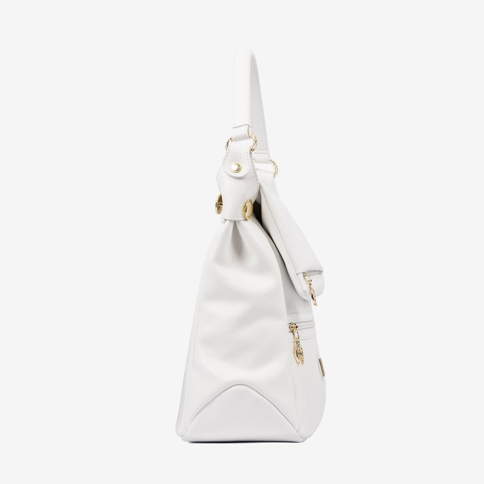 Cavalinho Muse Leather Shoulder Bag SKU 18300369.06 #color_white