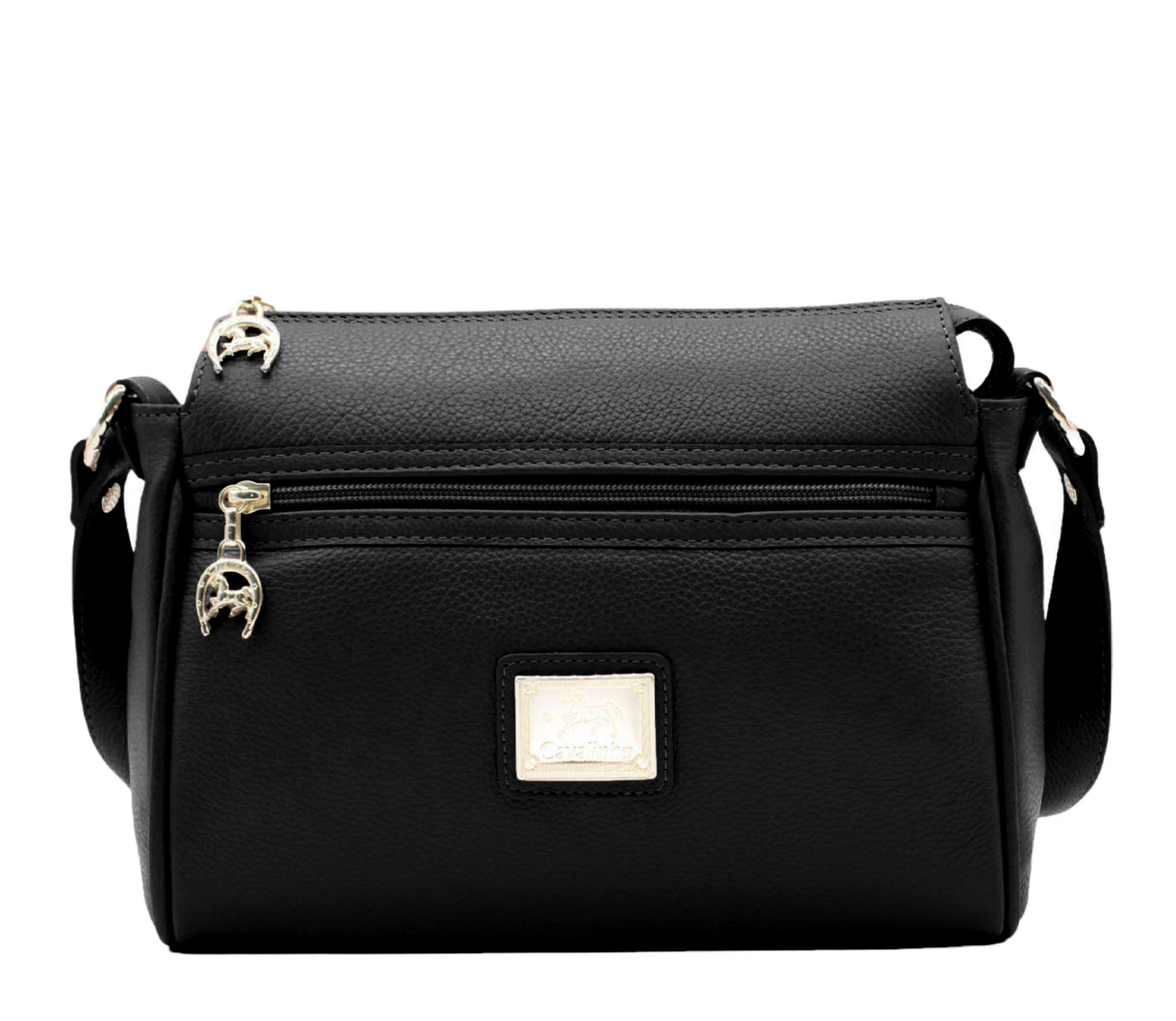 #color_ Black | Cavalinho Muse Leather Crossbody Bag - Black - 18300373.01.99