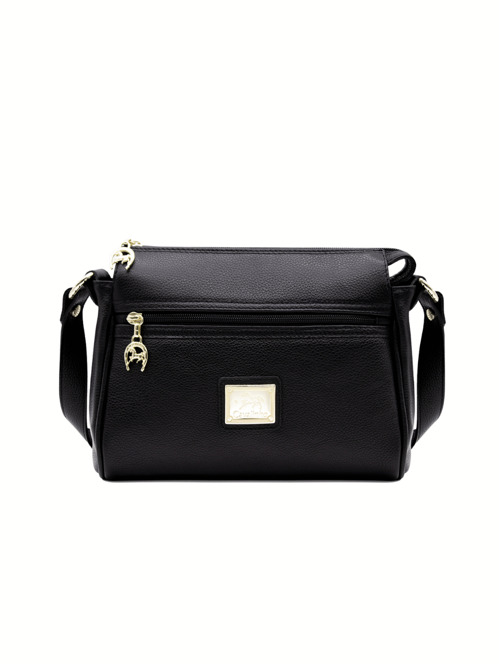 Cavalinho Muse Leather Crossbody Bag - SKU 18300373.01.99. | #color_Black