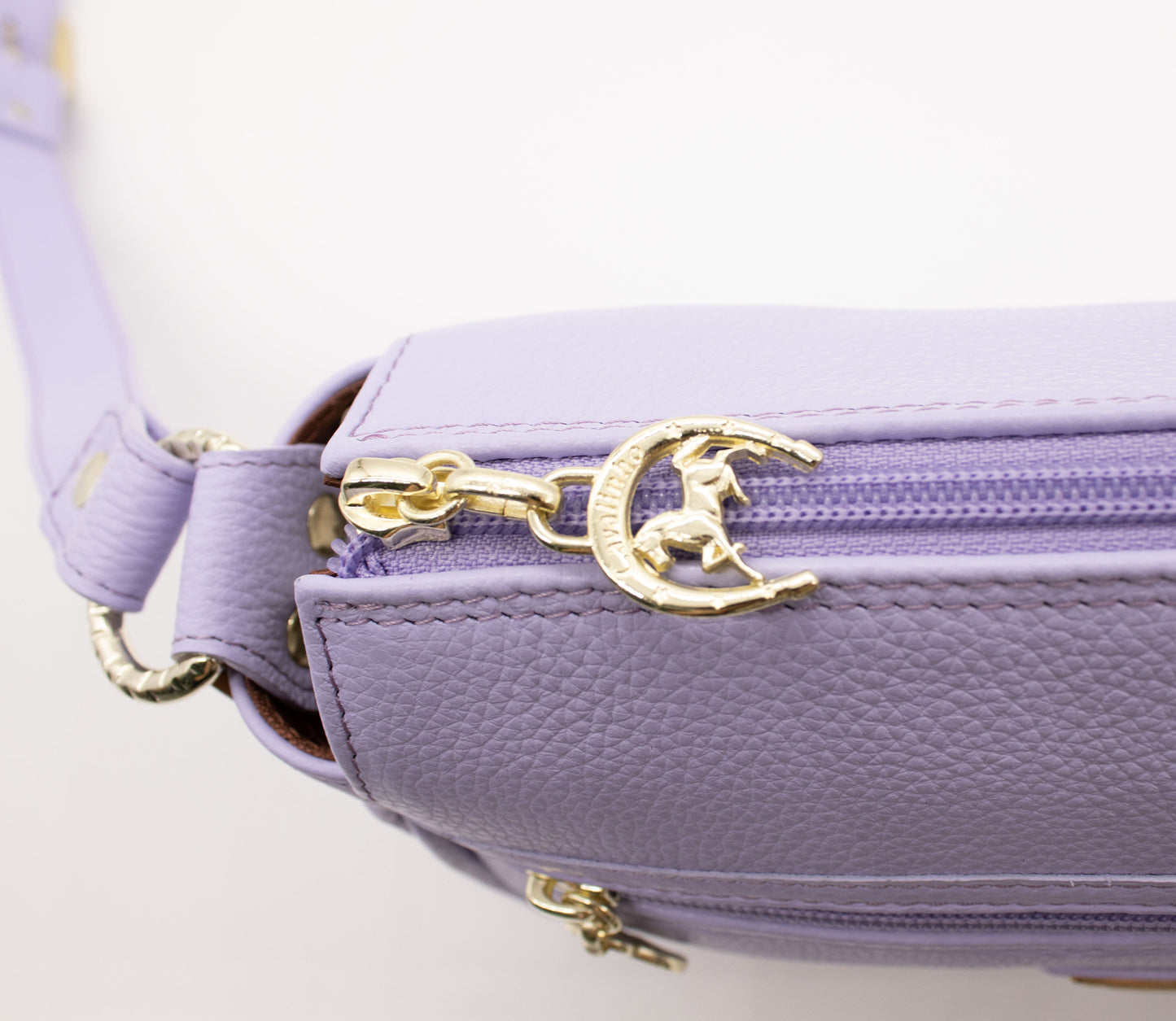 #color_ Lilac | Cavalinho Muse Leather Crossbody Bag - Lilac - 18300373.39.99_4