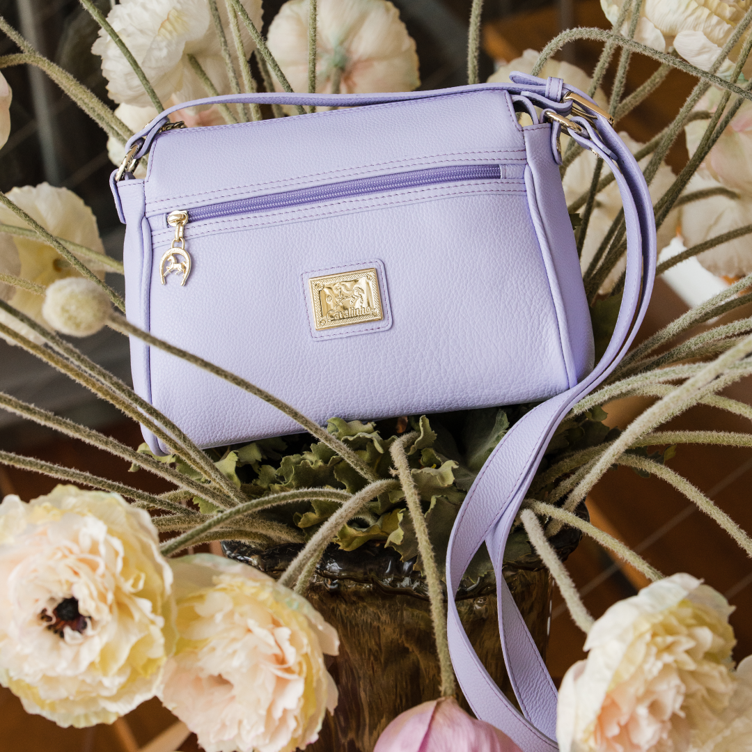 Cavalinho Muse Leather Crossbody Bag - SKU 18300373.39.99. | #color_Lilac