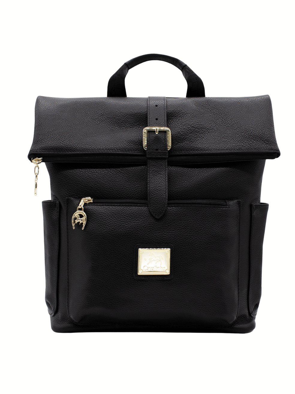 Cavalinho Muse Leather Backpack - SKU 18300415.01.99. | #color_Black