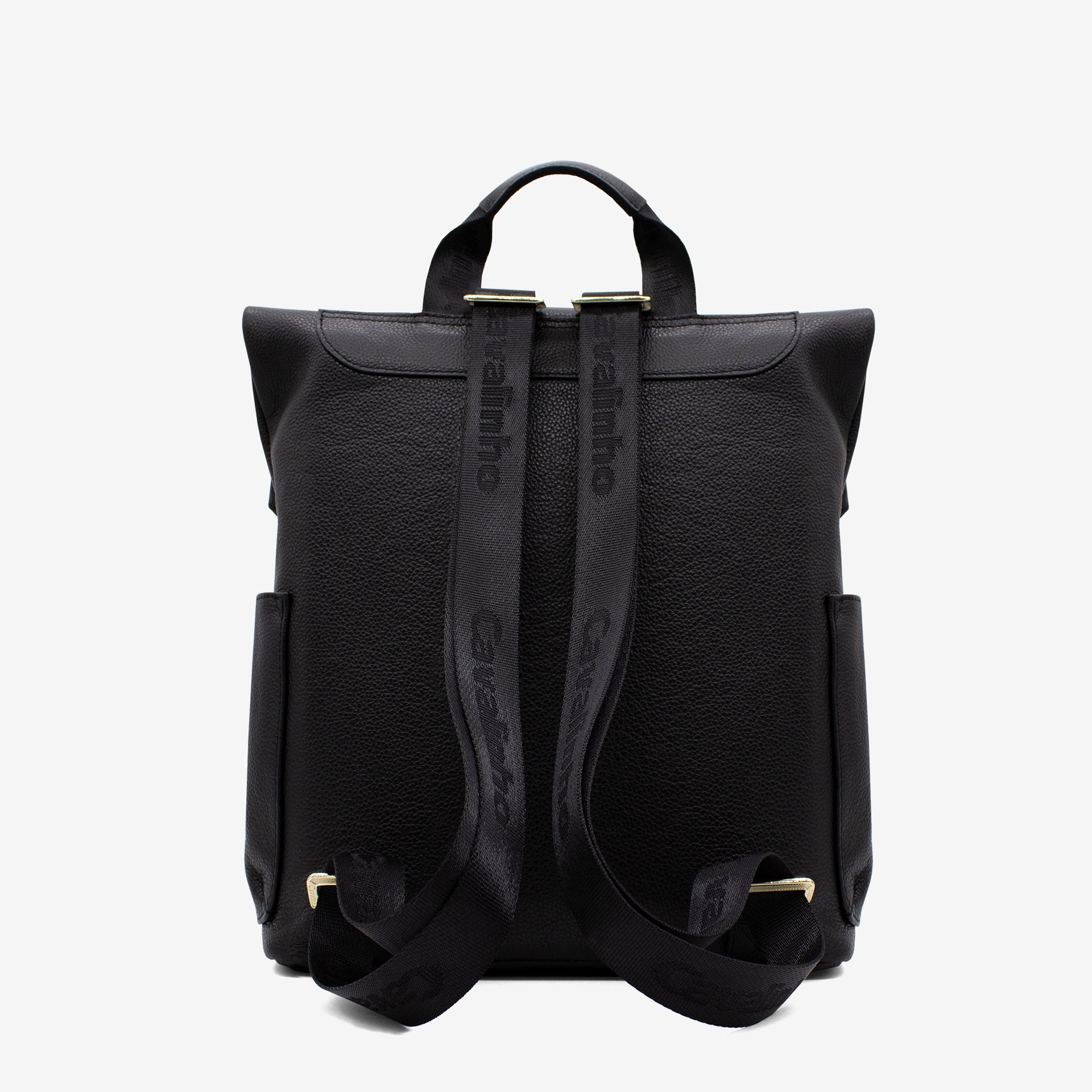 Cavalinho Muse Black Leather Backpack - SKU 18300415.01 #color_Black