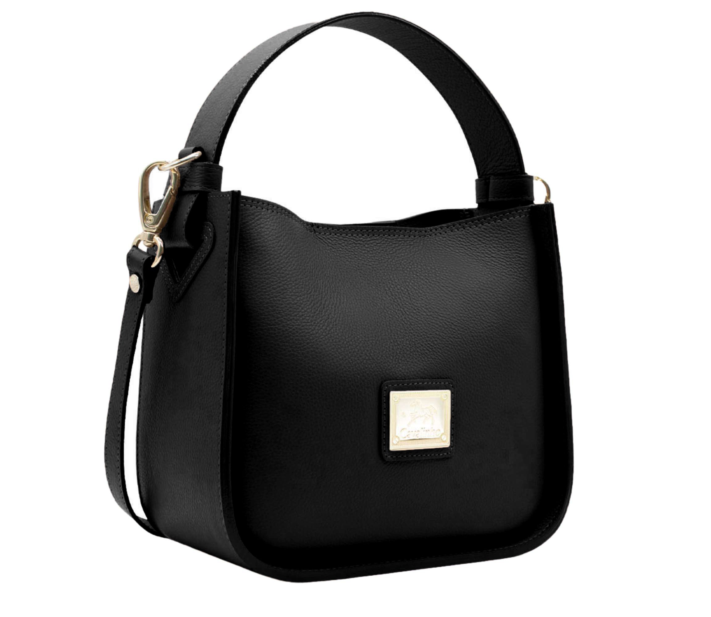 Cavalinho Muse Leather Handbag - SKU 18300475.01.99. | #color_Black