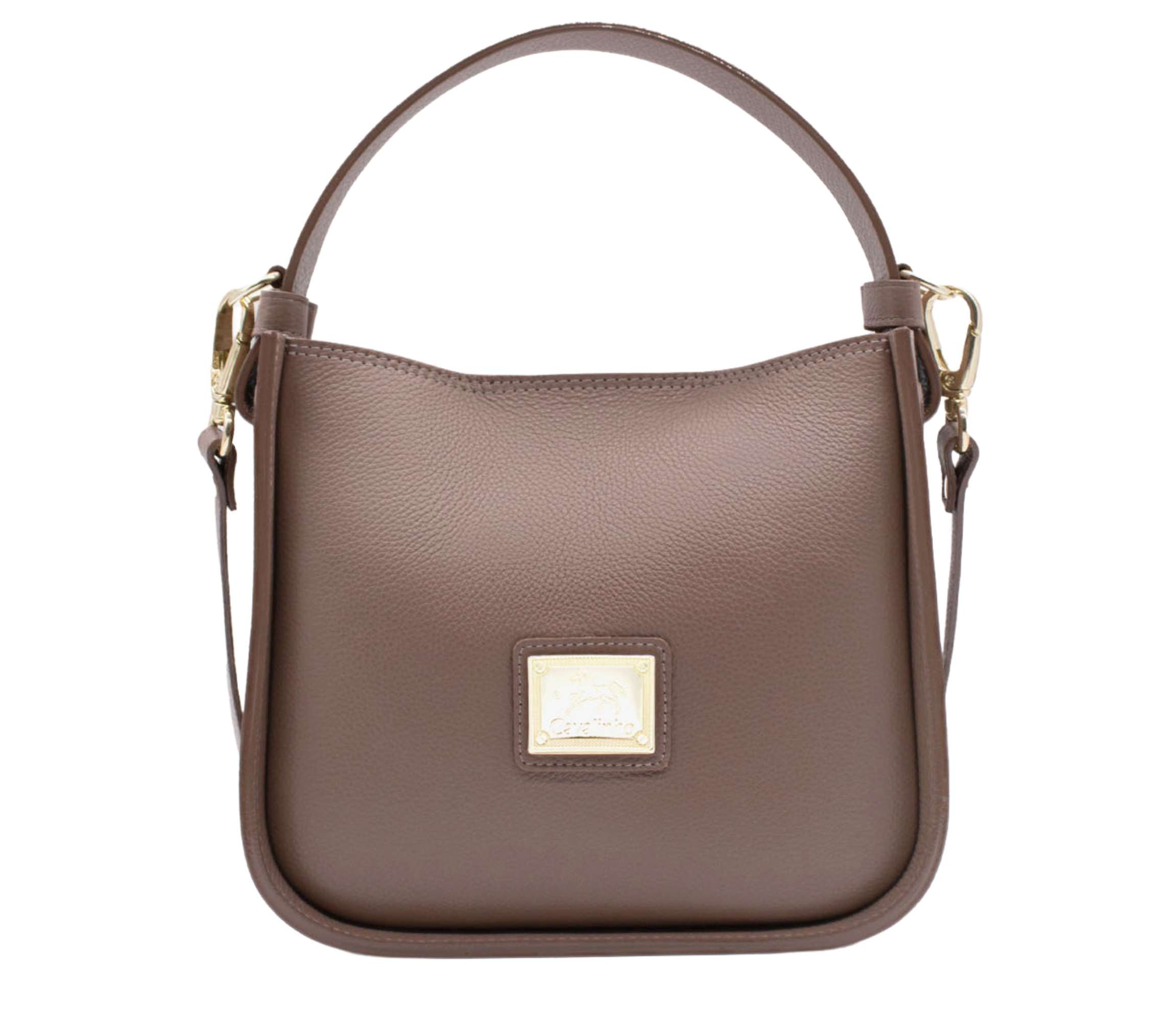 Cavalinho Muse Leather Handbag - SKU 18300475.07.99. | #color_Sand
