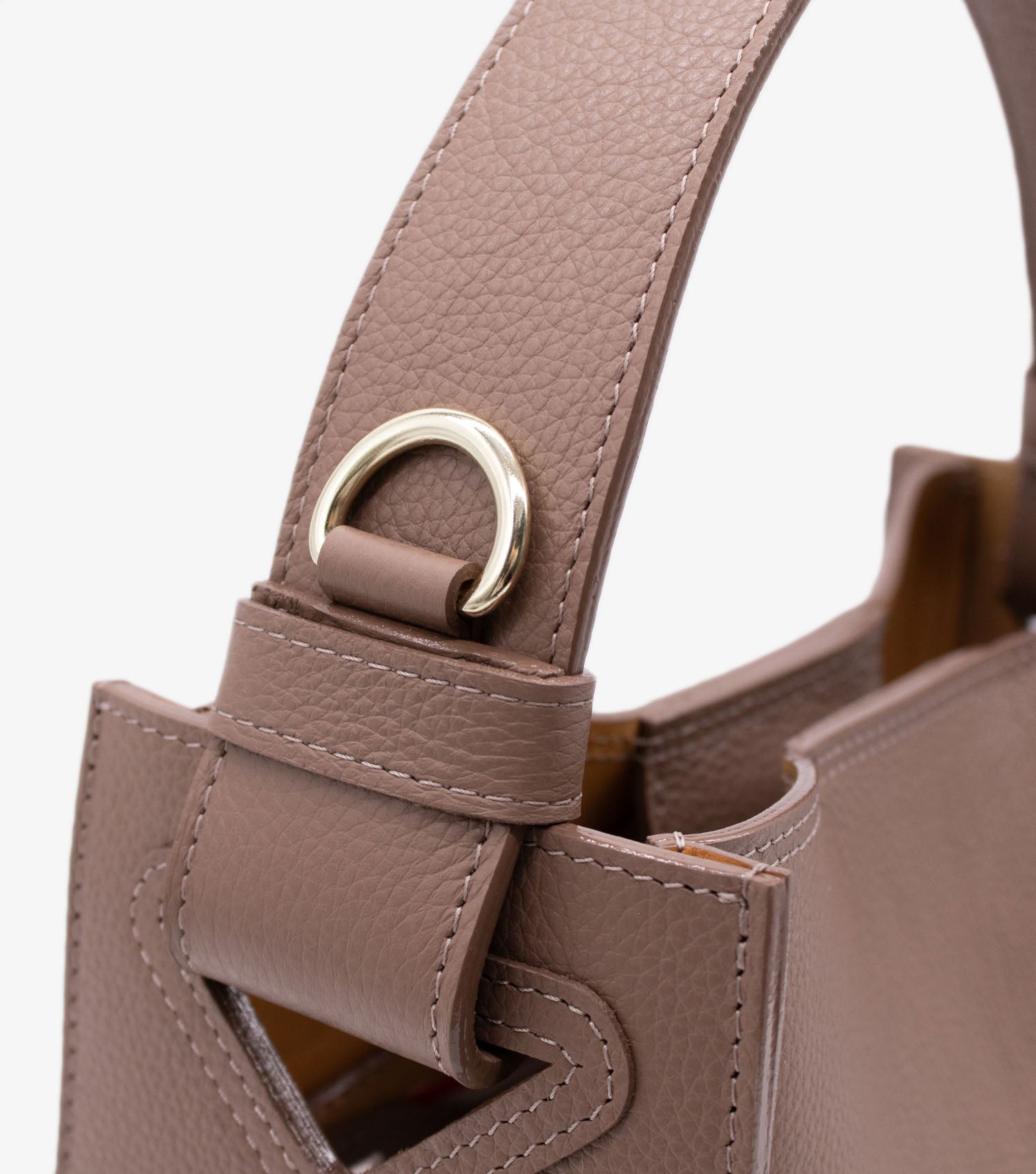 Cavalinho Muse Leather Handbag - Sand - 18300475.07_P05