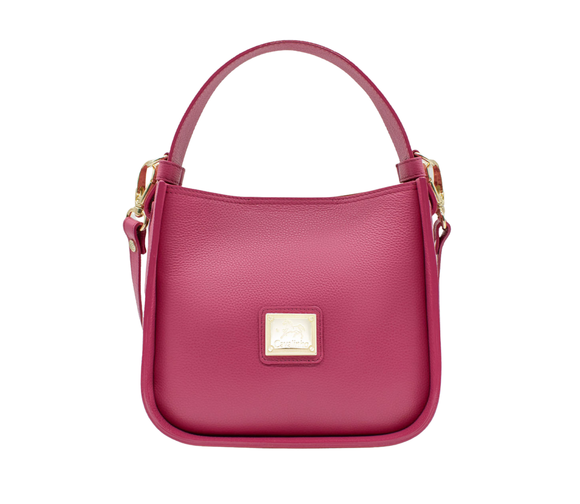 Cavalinho Muse Leather Handbag - HotPink - 18300475.18_P01