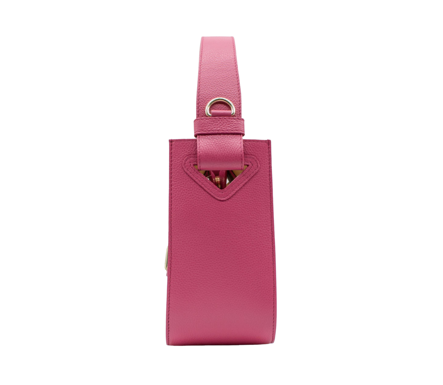 Cavalinho Muse Leather Handbag - HotPink - 18300475.18_P03