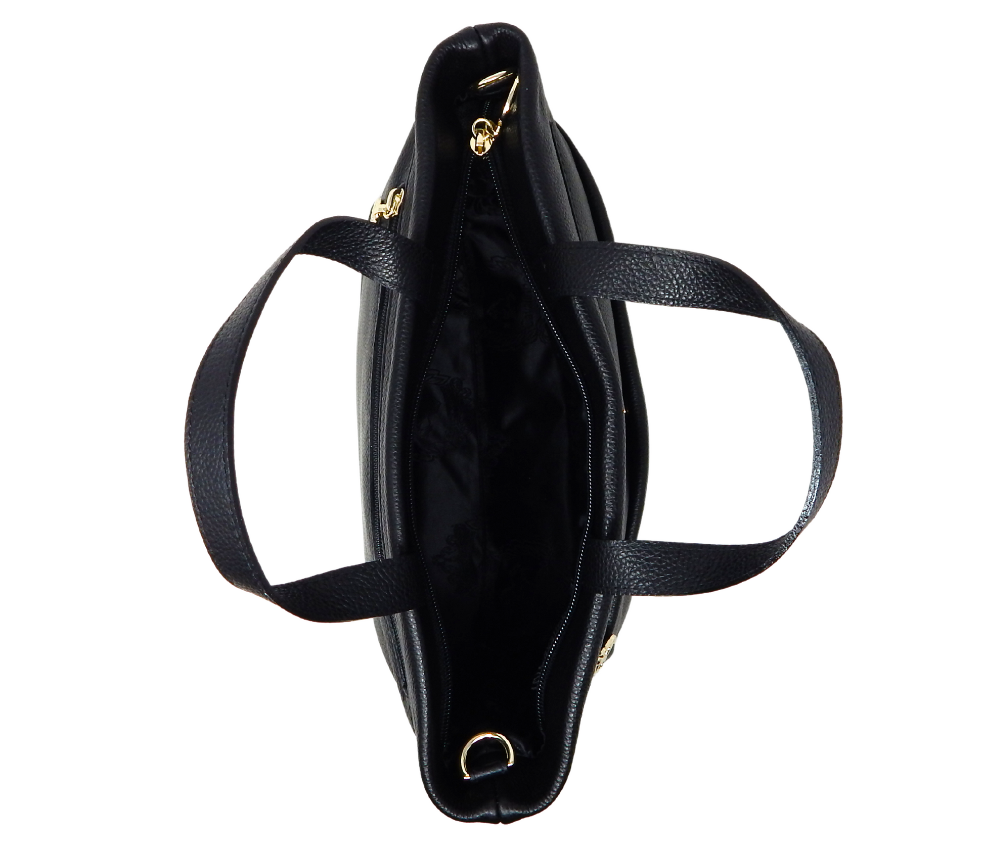 #color_ Black | Cavalinho Muse Leather Handbag - Black - 18300477.01_4