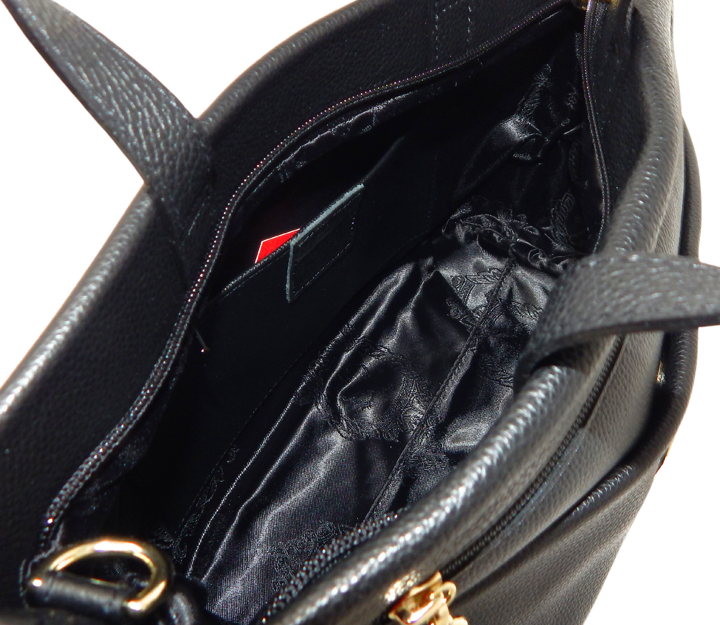 #color_ Black | Cavalinho Muse Leather Handbag - Black - 18300477.01_5
