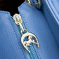 Cavalinho Muse Leather Handbag - CornflowerBlue - 18300480.10_P05