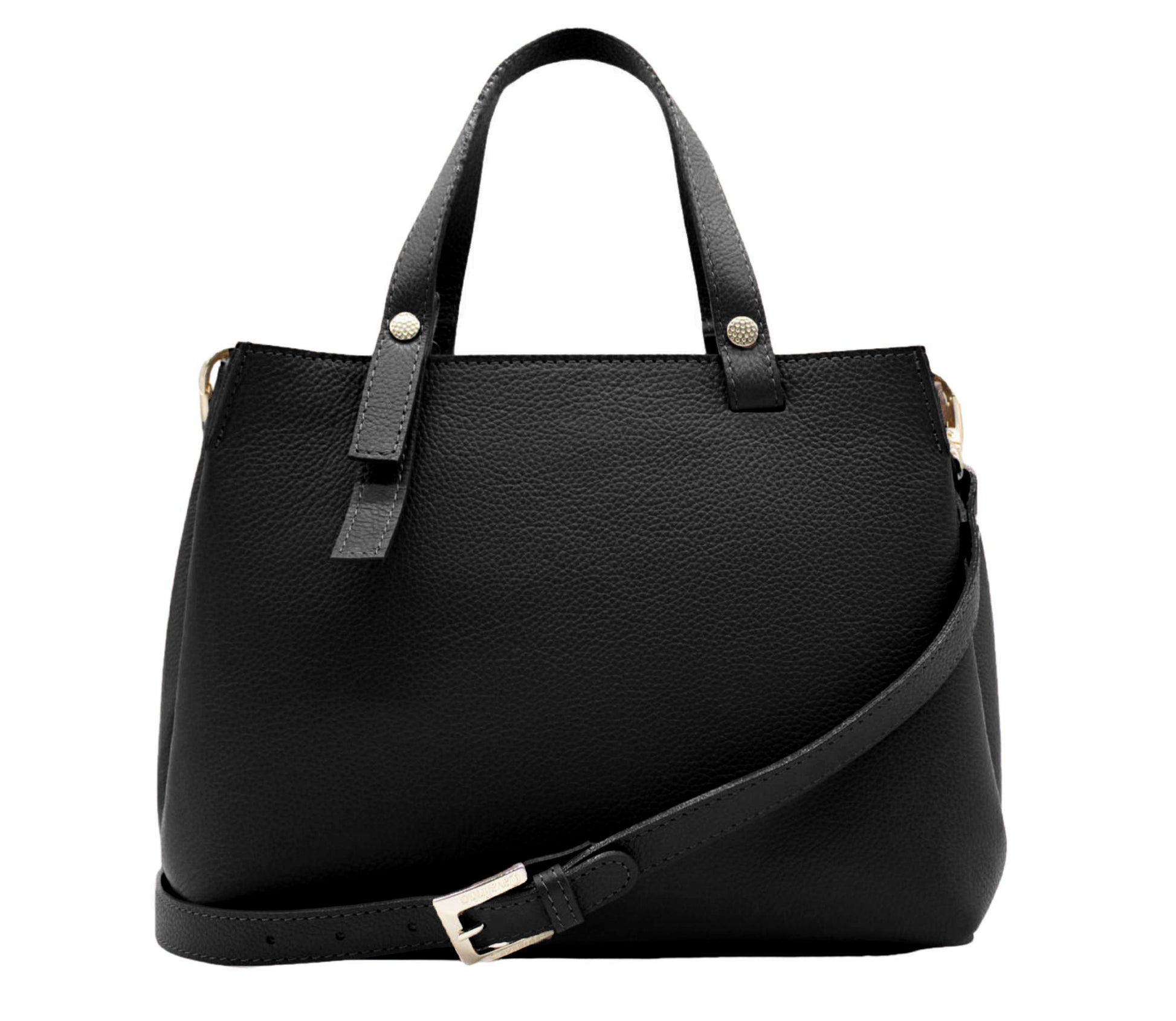 #color_ Black | Cavalinho Muse Leather Handbag - Black - 18300490.01.99_3