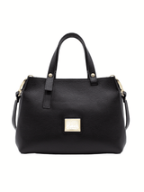 Cavalinho Muse Leather Handbag - SKU 18300490.01 #color_Black