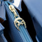 Cavalinho Muse Leather Handbag - CornflowerBlue - 18300490.10_P05