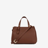 Cavalinho Muse Brown Leather Handbag for Women SKU 18300490.13 #color_SaddleBrown