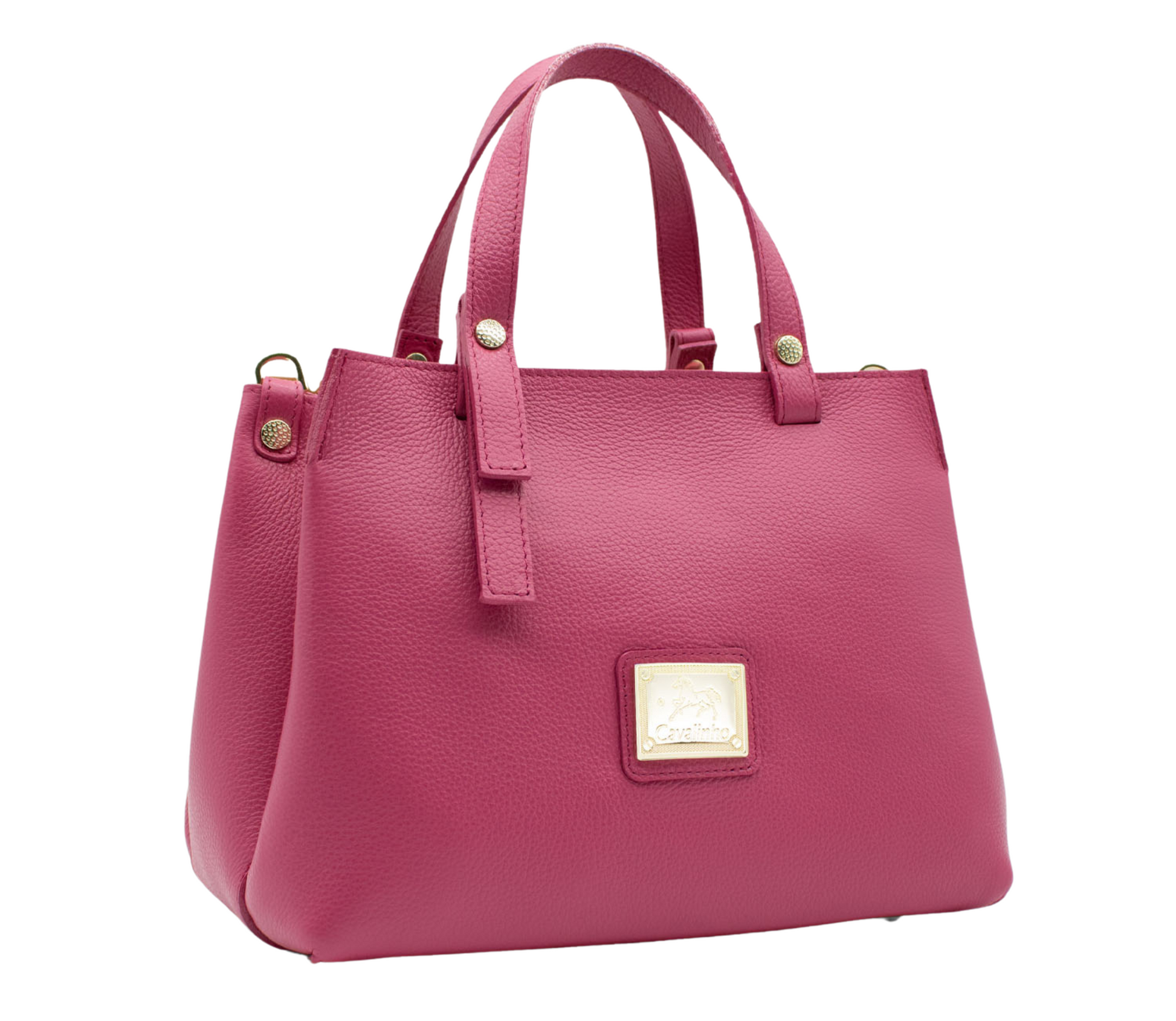 #color_ HotPink | Cavalinho Muse Leather Handbag - HotPink - 18300490.18_P02