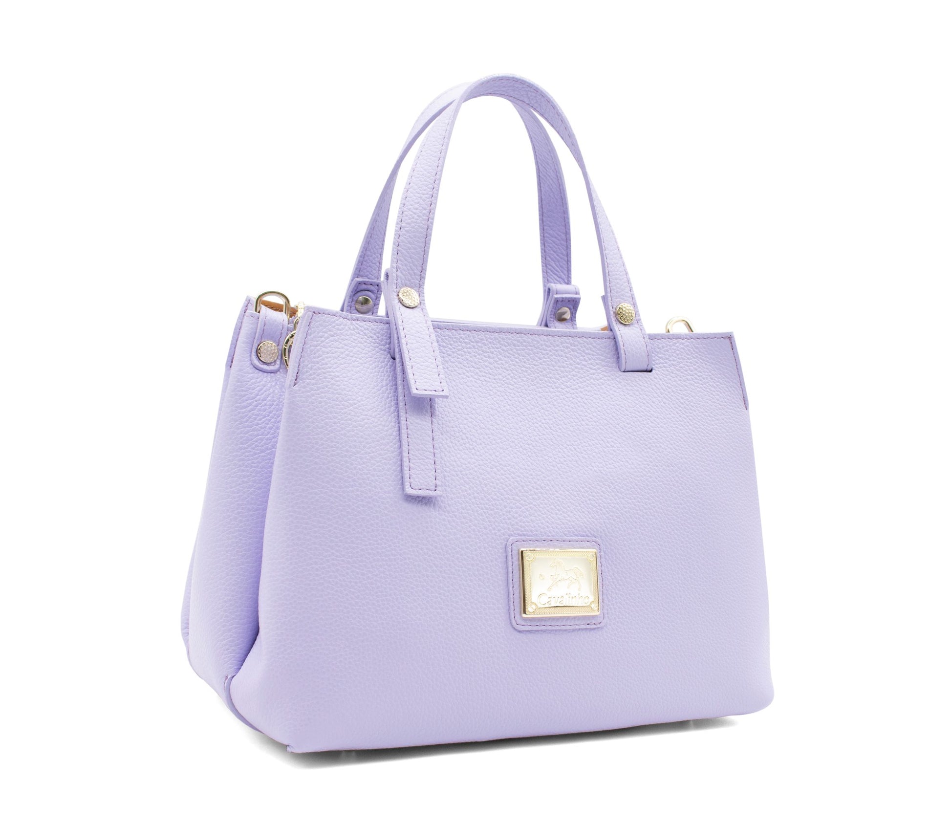 Cavalinho Muse Leather Handbag - Lilac - 18300490.39_2