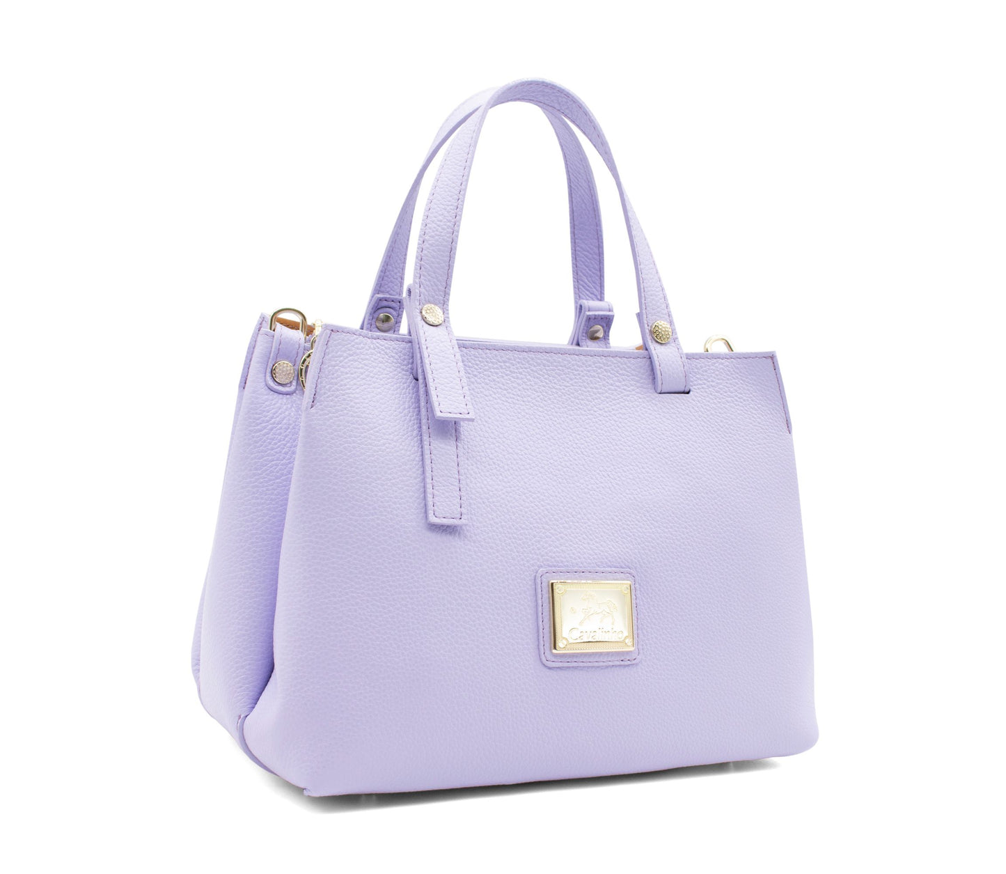 #color_ Lilac | Cavalinho Muse Leather Handbag - Lilac - 18300490.39_2
