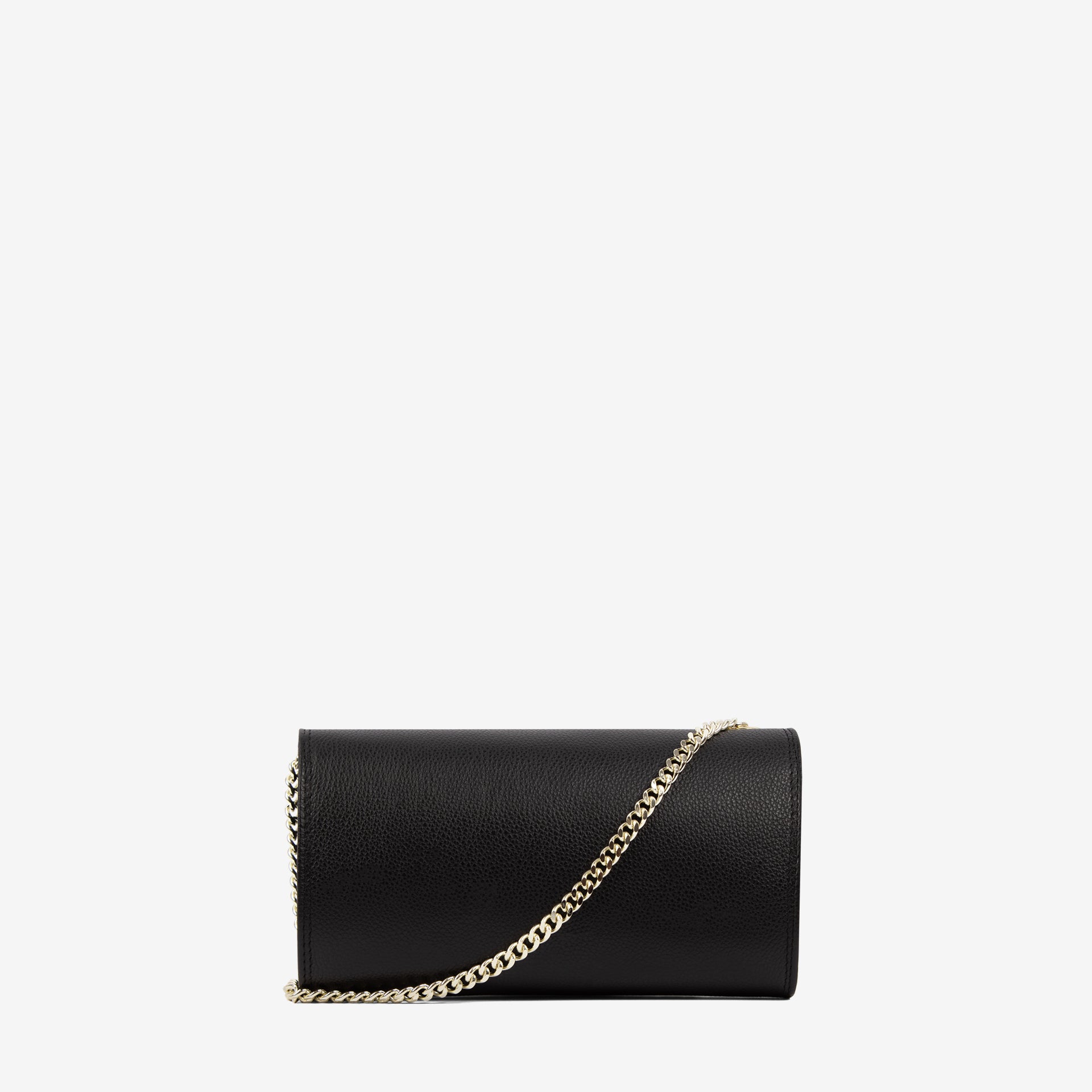 Cavalinho Muse Black Leather Clutch Shoulder Bag SKU 18300496.01 #color_black