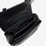 Cavalinho Muse Trapezoid Leather Handbag SKU 18300508.01 #color_black