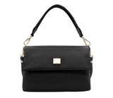 Cavalinho Muse 3 in 1: Leather Clutch, Handbag or Crossbody Bag - SKU 18300509.01.99. | #color_Black