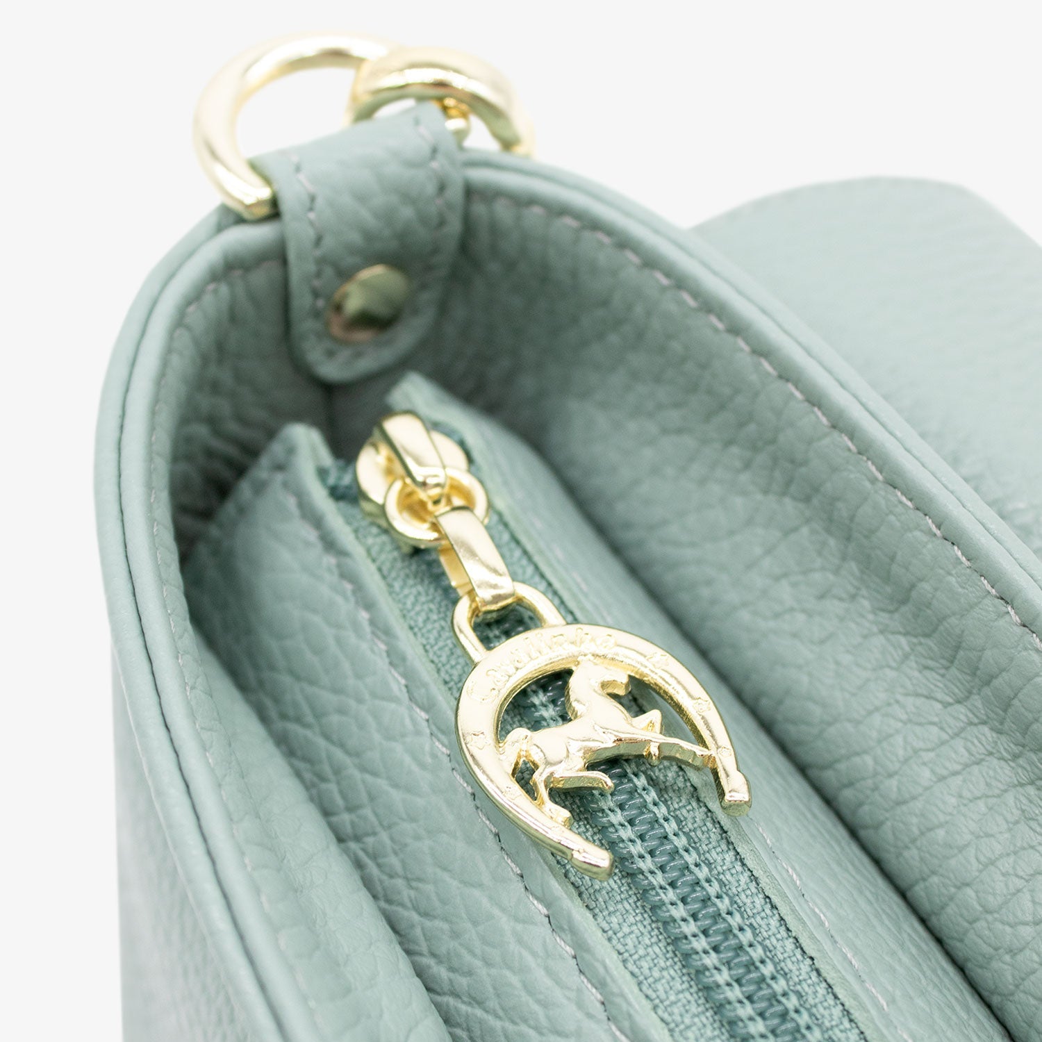 Cavalinho Muse 3 in 1: Leather Clutch, Handbag or Crossbody Bag - SKU 18300509.09.99. | #color_DarkSeaGreen