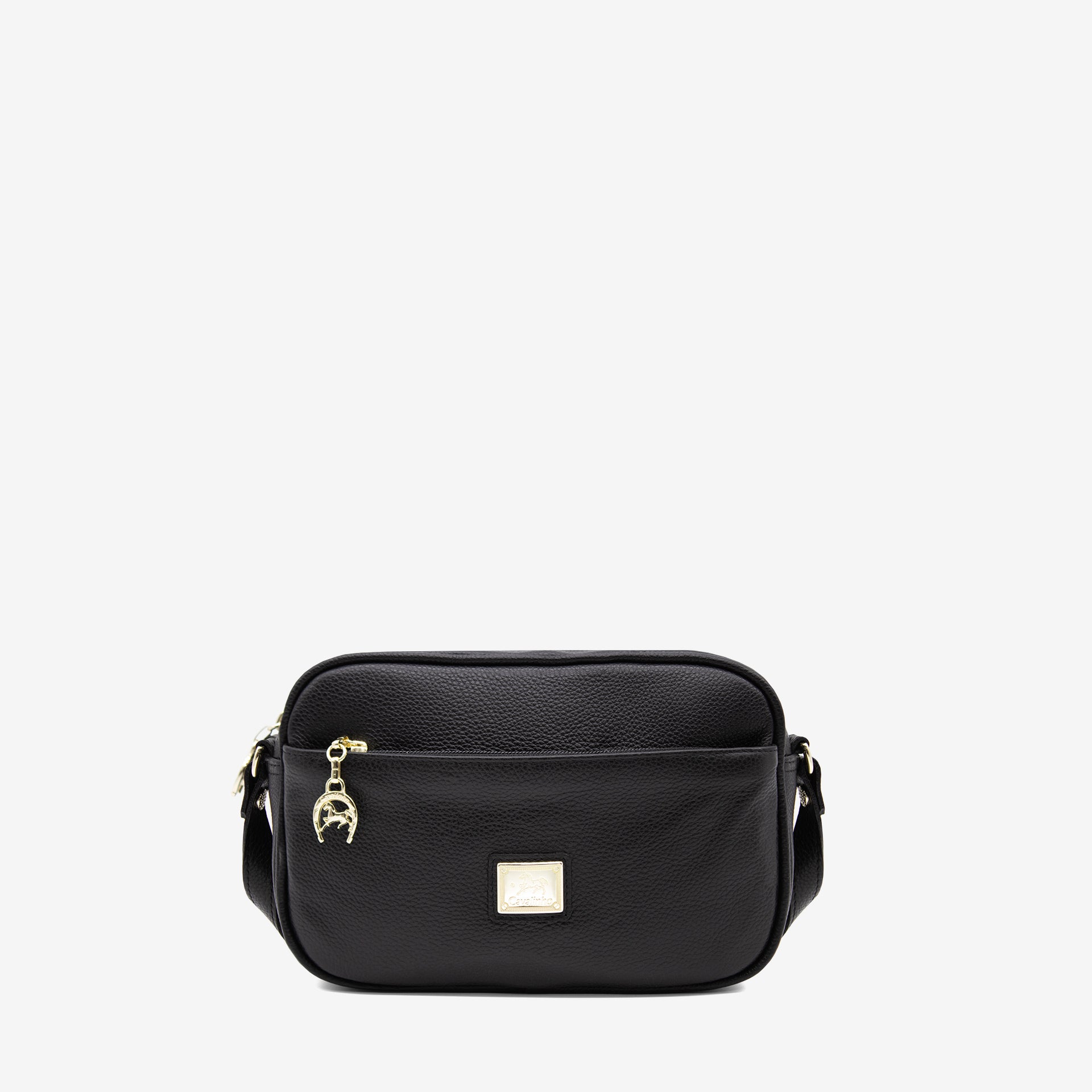 Cavalinho Muse Black Leather Crossbody Bag for Women SKU 18300511.01 #color_Black