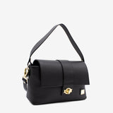 Cavalinho Muse Black Leather Handbag SKU 18300514.01 #color_Black
