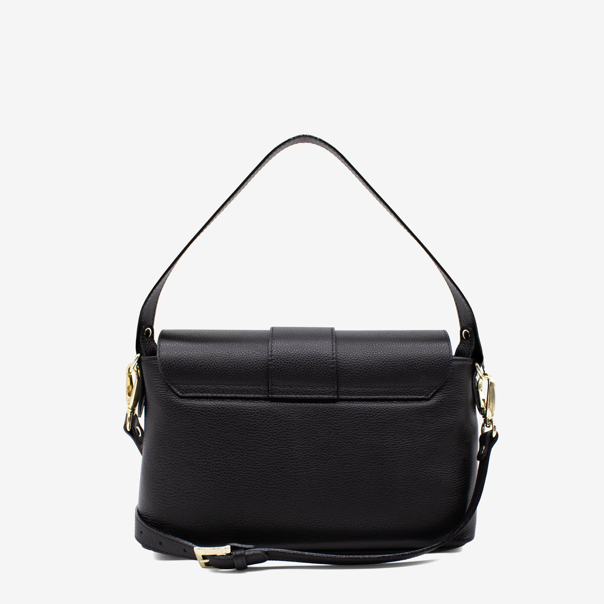 Cavalinho Muse Black Leather Handbag SKU 18300514.01 #color_Black