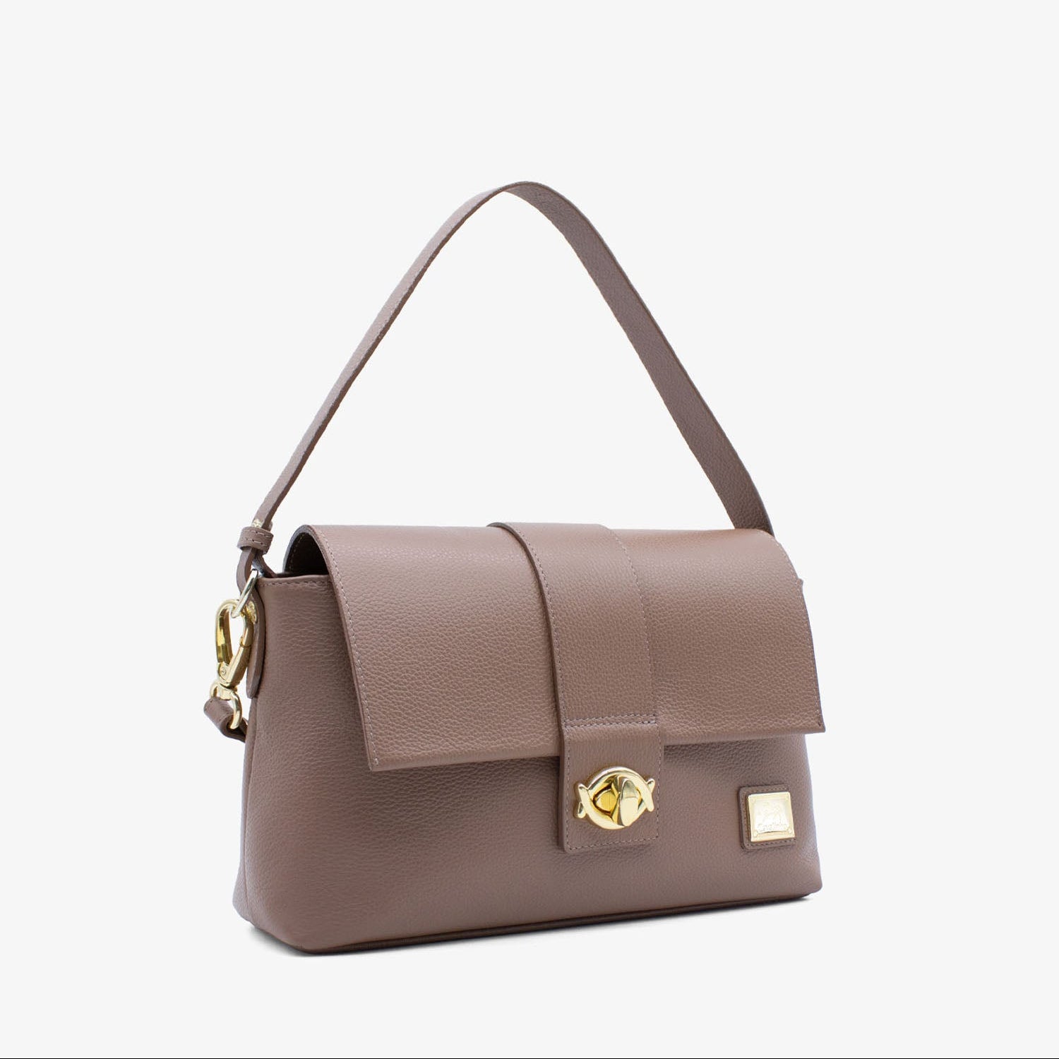 Cavalinho Muse Leather Handbag SKU 18300514.07 #color_Sand