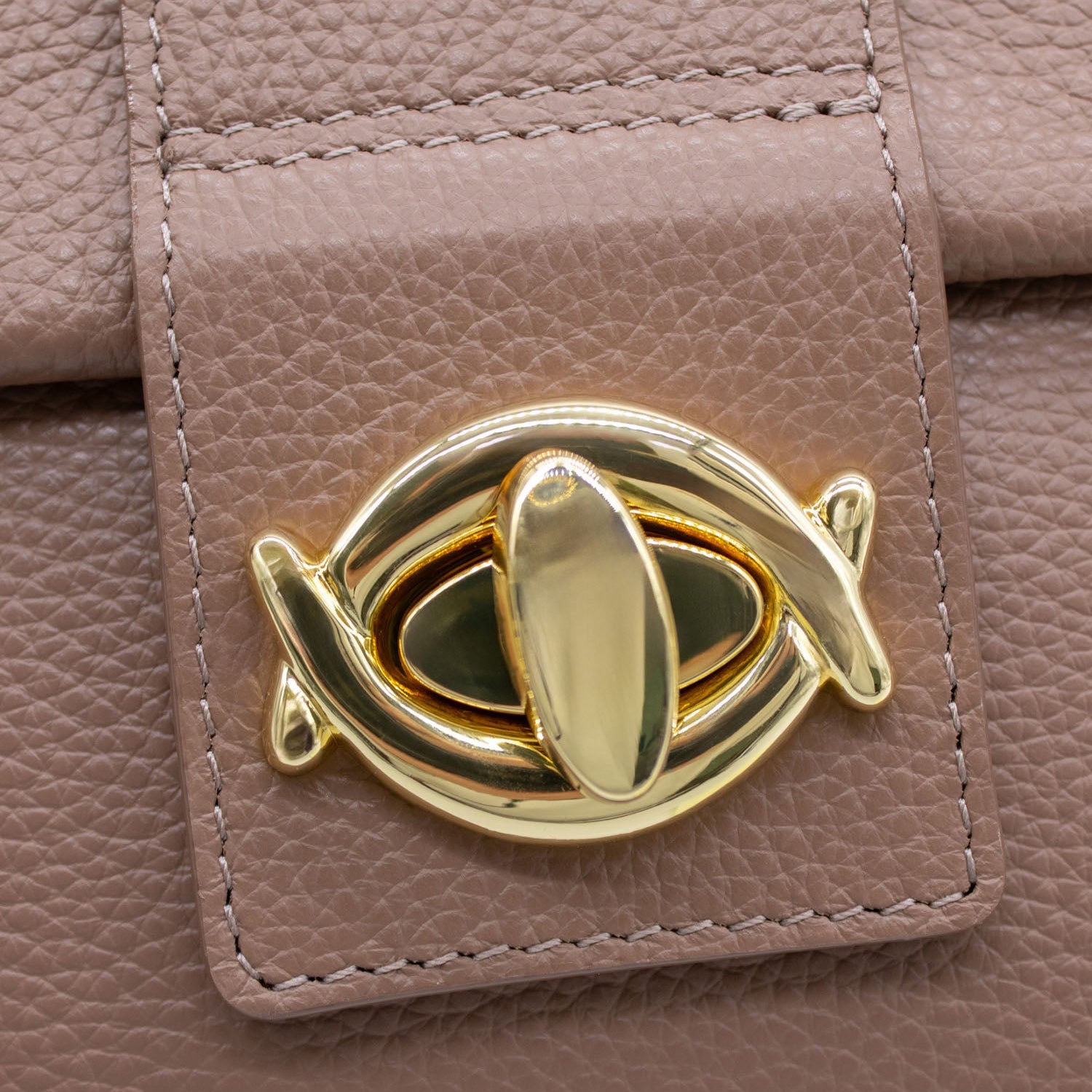 Cavalinho Muse Leather Handbag - SKU 18300514.07.99. | #color_Sand