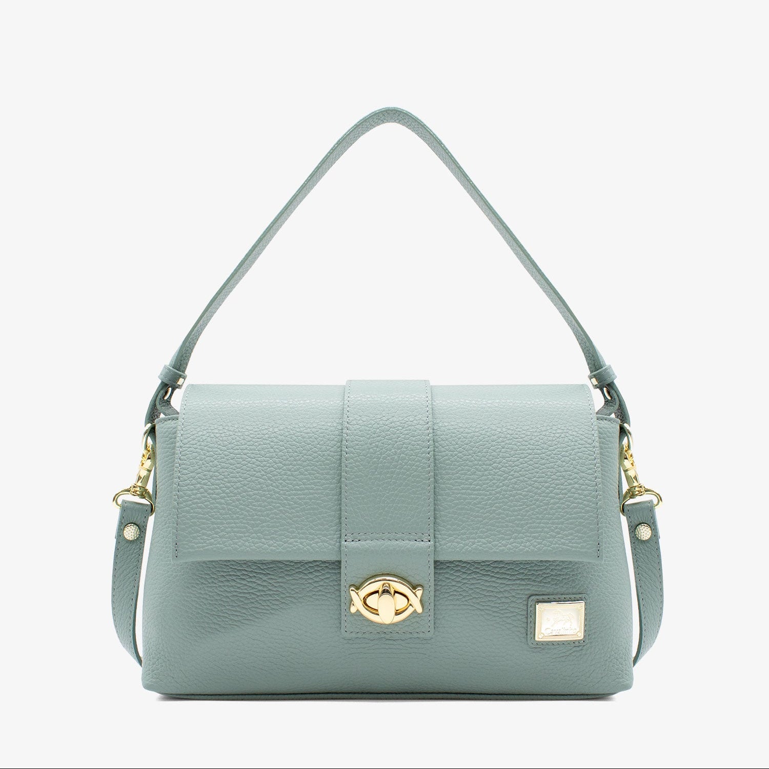 Cavalinho Muse Leather Handbag - SKU 18300514.09.99. | #color_DarkSeaGreen