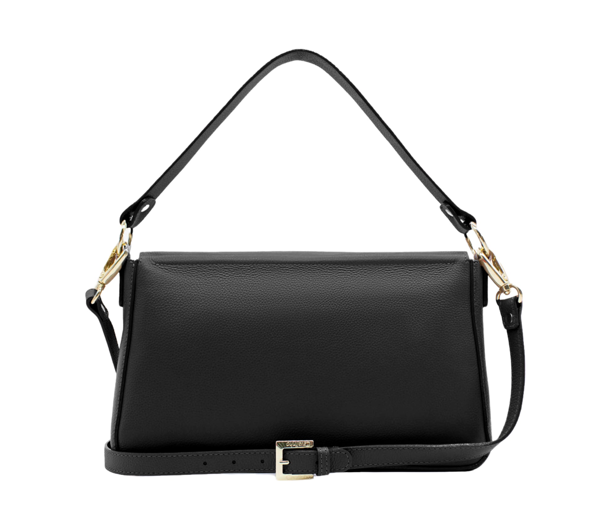 #color_ Black | Cavalinho Muse Leather Handbag - Black - 18300515.01_P03