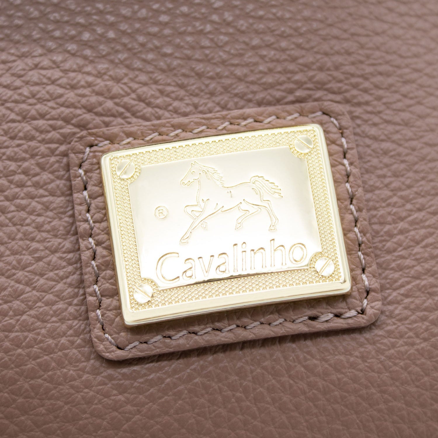 Cavalinho Muse Leather Handbag - SKU 18300515.07.99. | #color_Sand