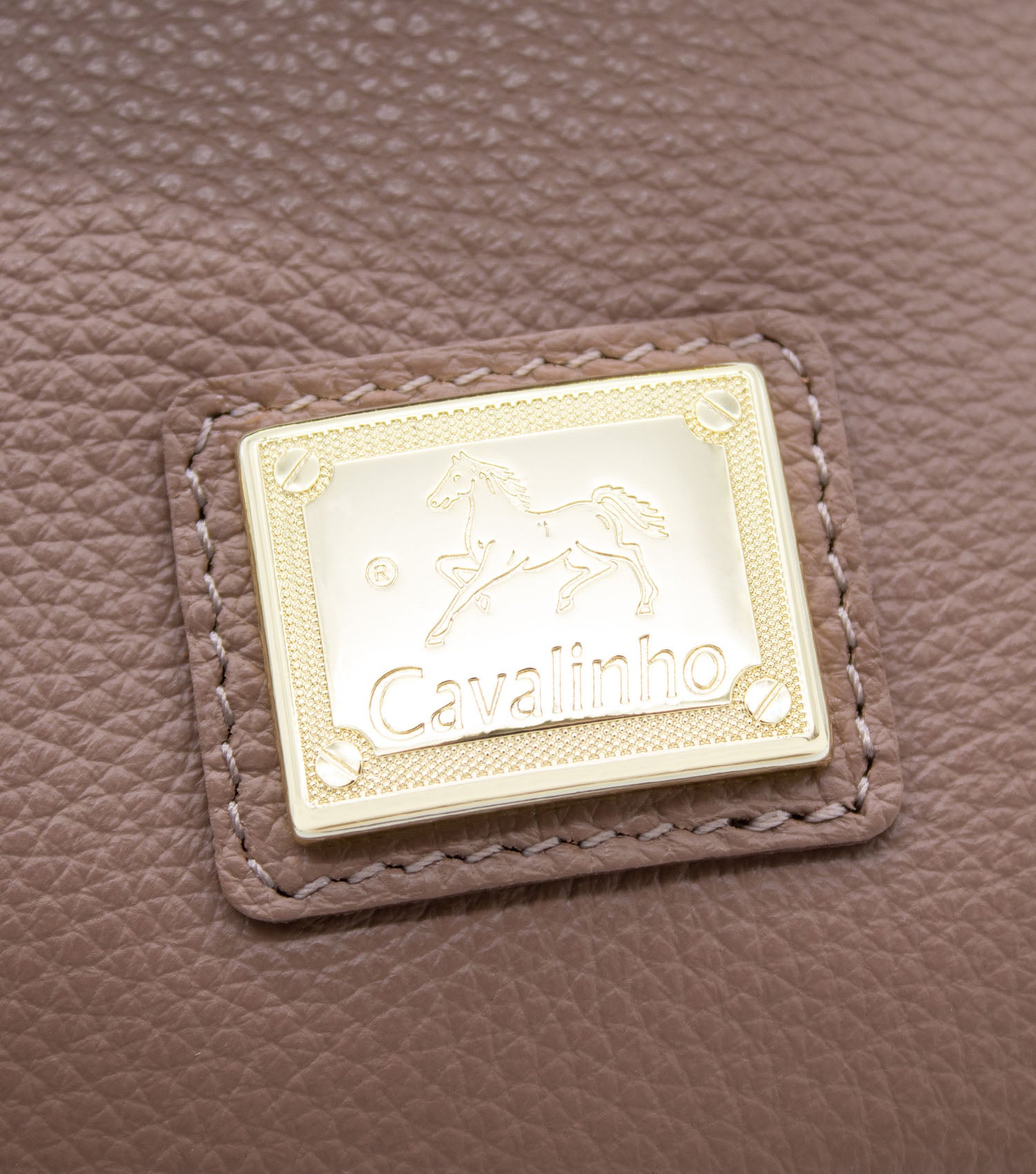 Cavalinho Muse Leather Handbag - SKU 18300515.07.99. | #color_Sand