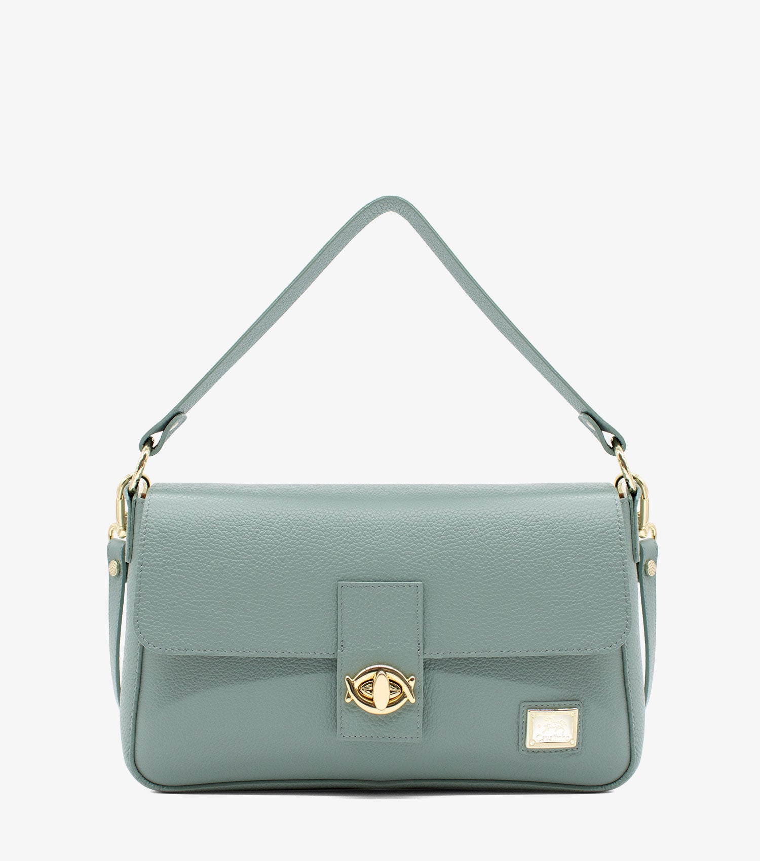 Cavalinho Muse Leather Handbag - SKU 18300515.09.99. | #color_DarkSeaGreen